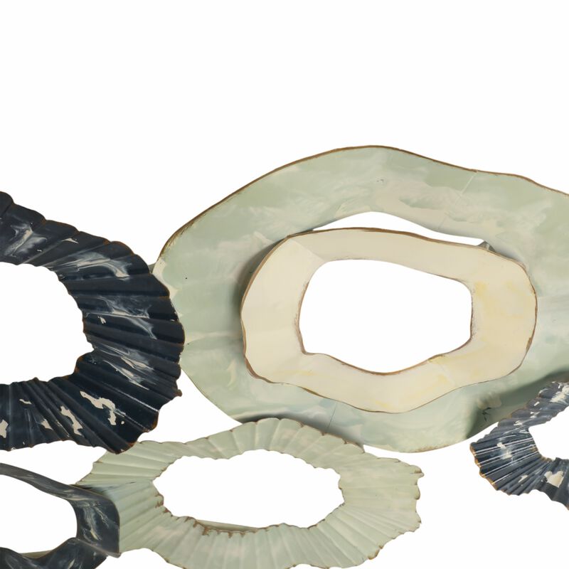 Open Cut Out Discs Metal Wall image number 4