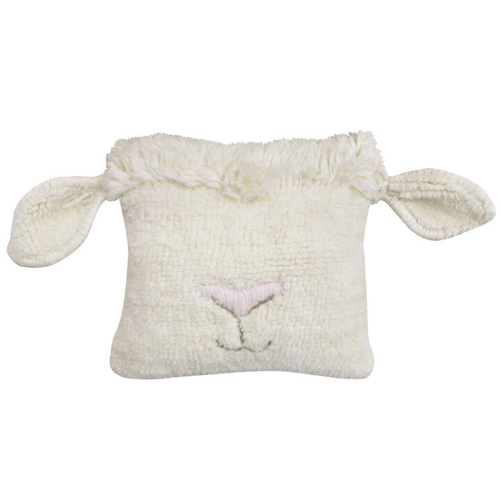 Woolable cushion Pink Nose Sheep