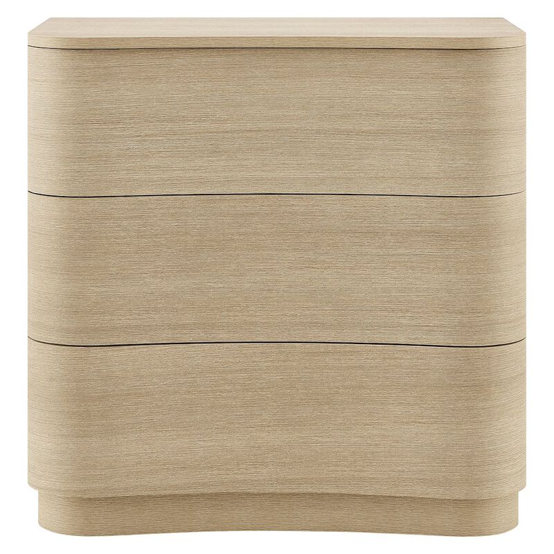 Mirae 3-Drawer Curved Compact Dresser image number 5