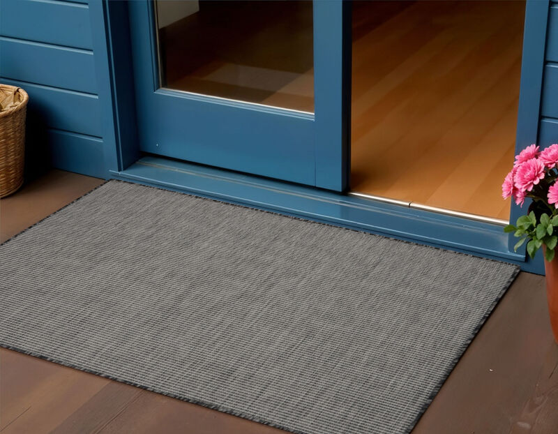 HomeRoots Indoor Outdoor Area Rug image number 1