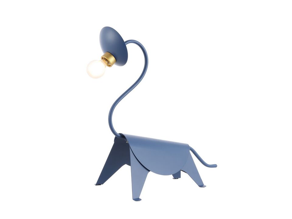 Bradley Modern Industrial Iron Brachiosaurus LED Kids' Lamp