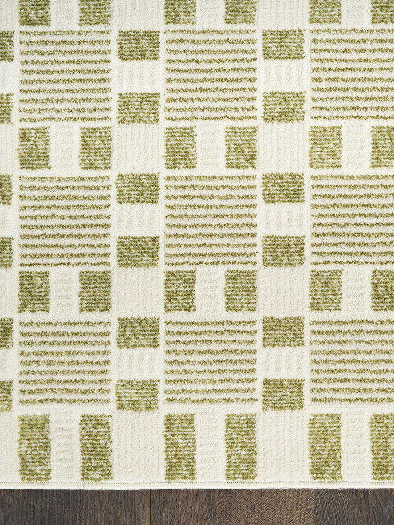 Nordic NRC13 Green 2' x 6' Rug