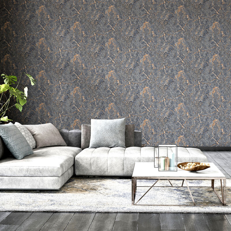 Darcel Grey Granite Wallpaper image number 2