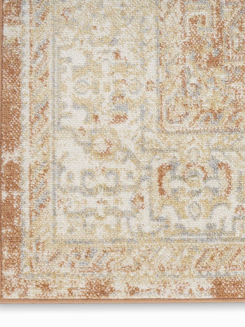 Nourison Essentials Persian NRE07 Beige/Rust 2' x 6' Rug