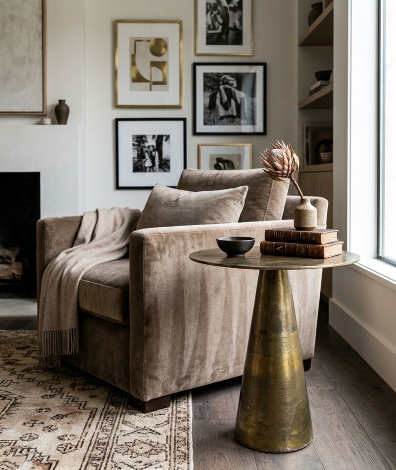 ConeLine Modern Side Table image number 4
