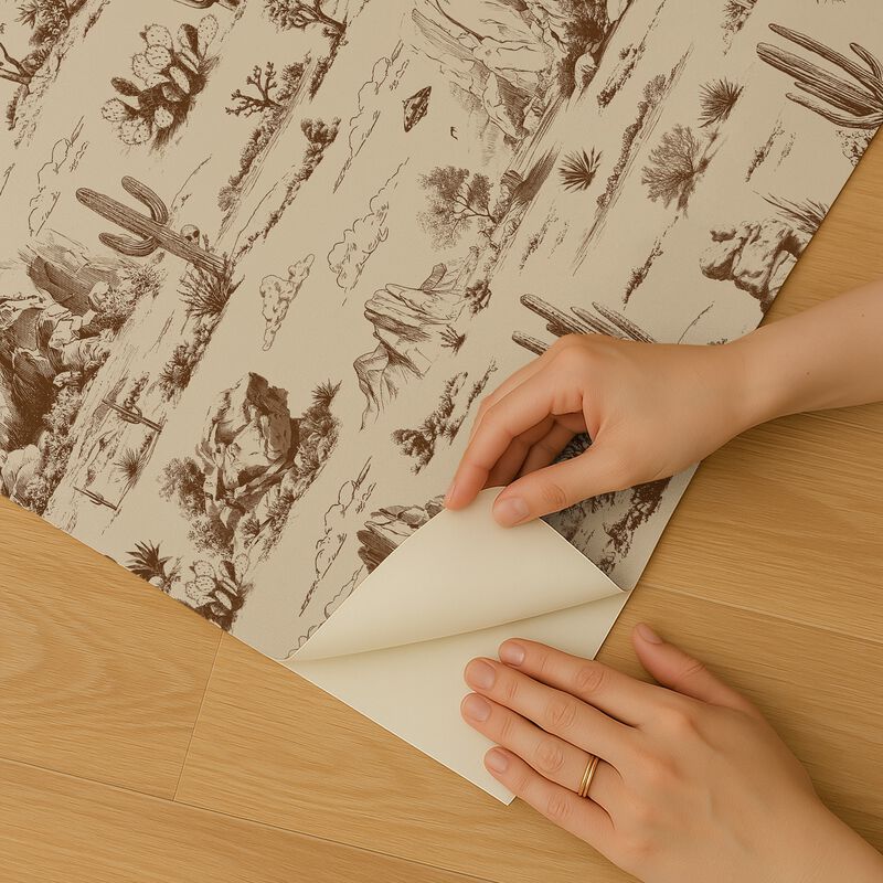 Area 51 Novelty Toile Peel and Stick Wallpaper image number 2