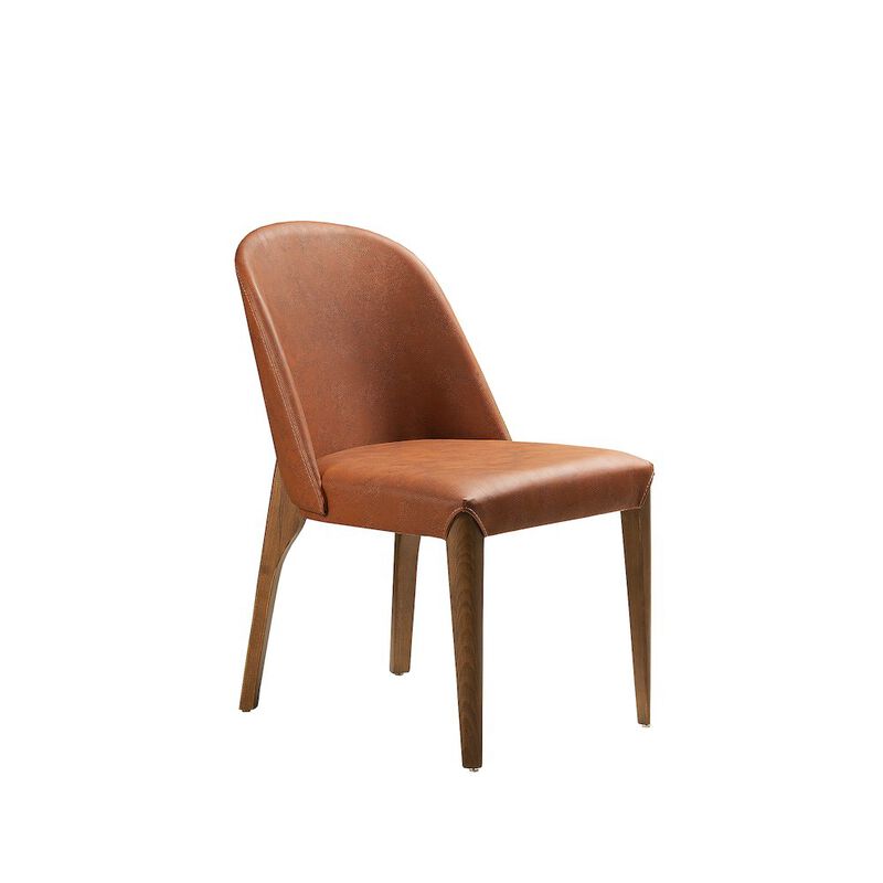 Decorotika Bolen Chair-Brick Red