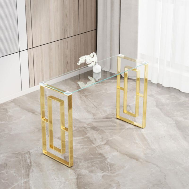 Modern console table - Stylish design for living room or entryway