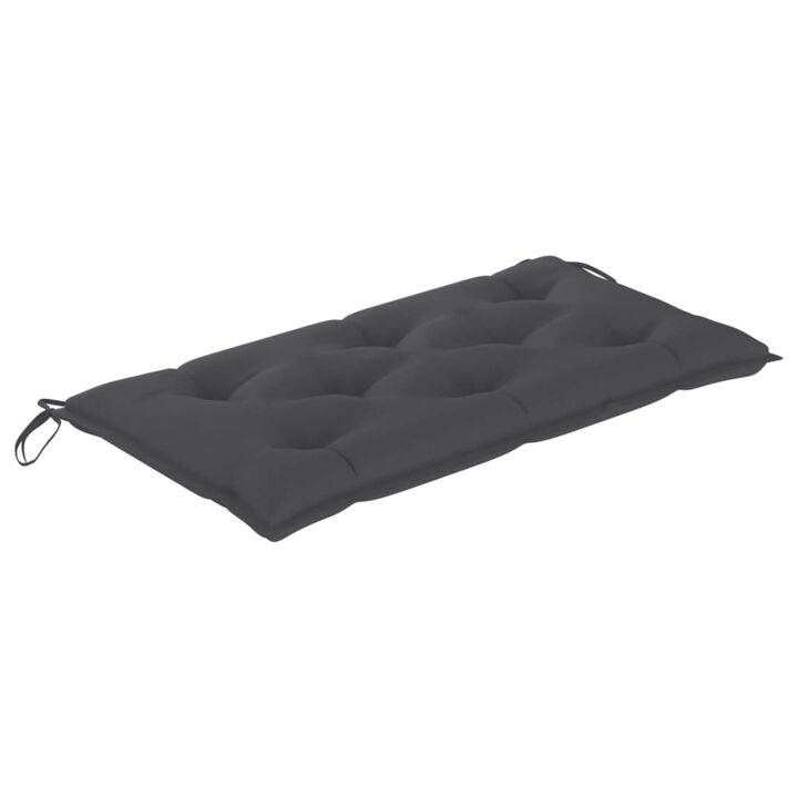 vidaXL Garden Bench Cushion Anthracite 39.4"x19.7"x2.8" Fabric