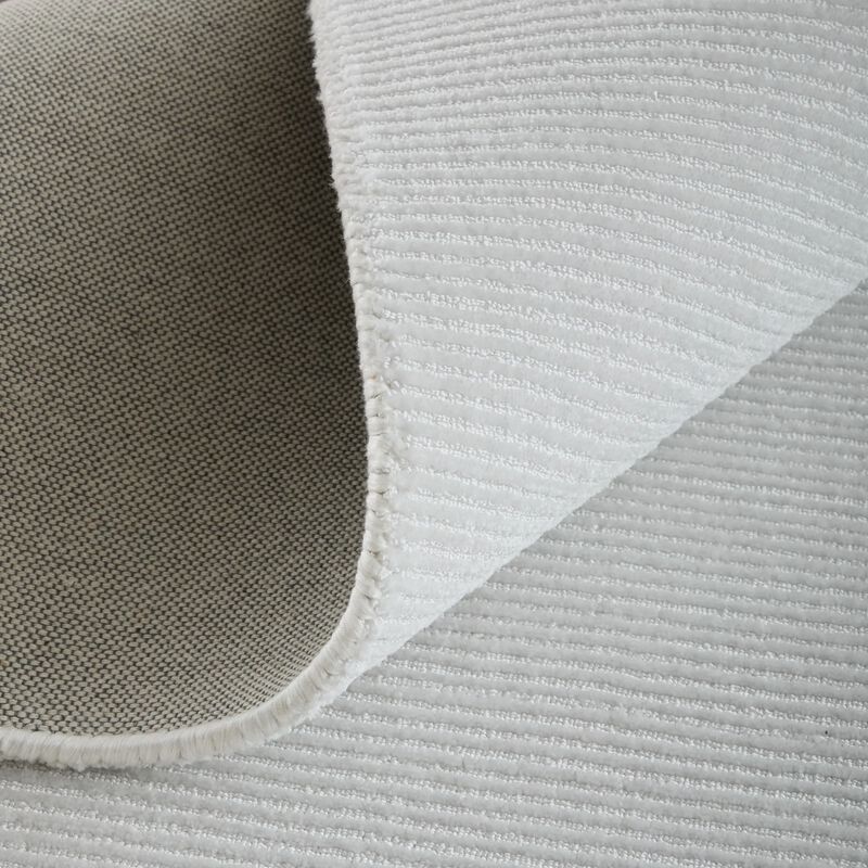 Abbott 8A24F White 9' x 12' Rug image number 7