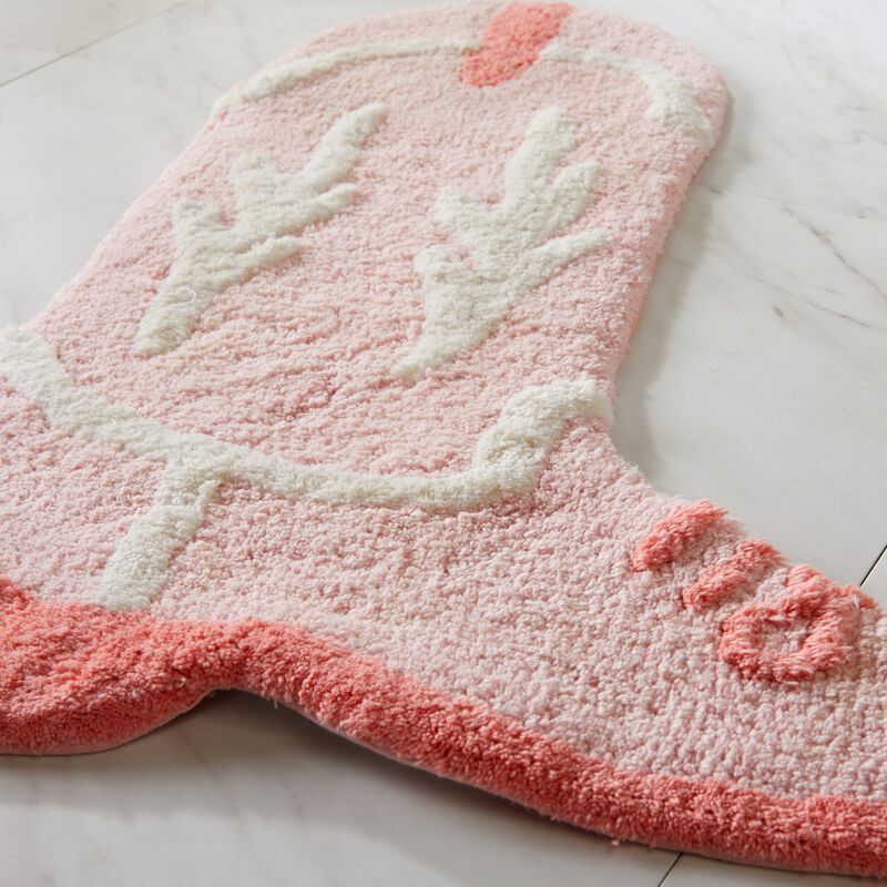 Market & Place Cotton Tufted Printed Bath Rugs