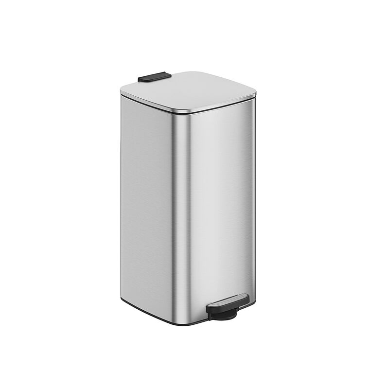Stainless Steel Trash Can 8-Gallon (30 L) with Inner Bucket image number 0
