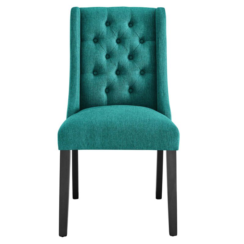 Baronet Button Tufted Fabric Dining Chair image number 5