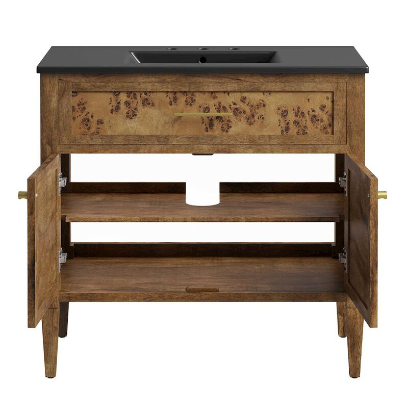 Elysian 36" Wood Bathroom Vanity image number 8