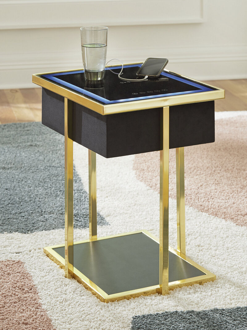 Rexwell Accent Table with Speaker image number 1