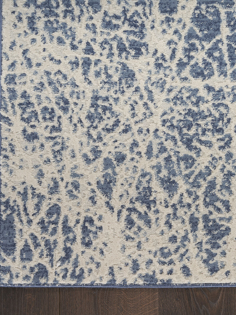 Exhale EXL02 Navy/Ivory 7'10" x 9'10" Rug