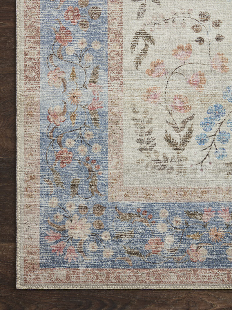 Palais PAL04 Light Blue 3'9" x 5'9" Rug