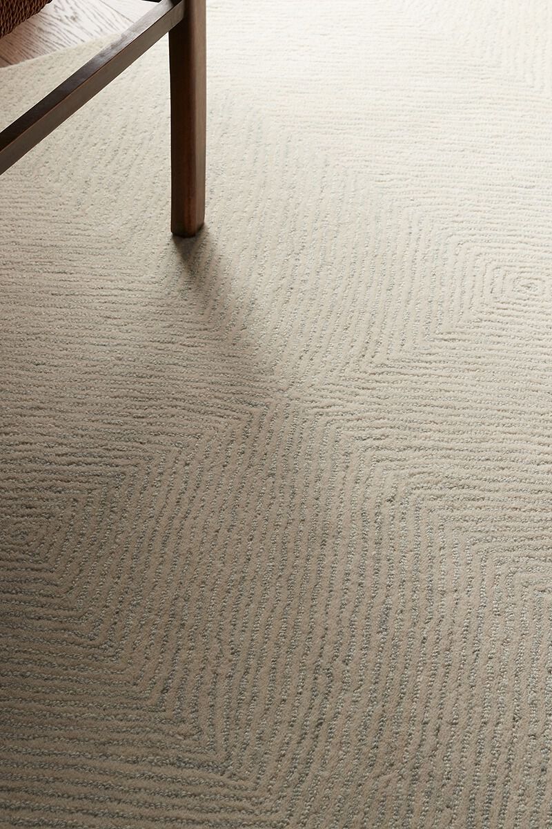 Labyrinth Tulsi Oat Milk 8'6" x 11'6" Rug image number 4