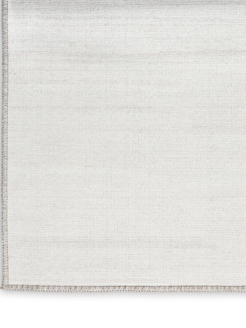 Washable Essentials WAE01 Ivory/Gray 2'2" x 10' Rug image number 3