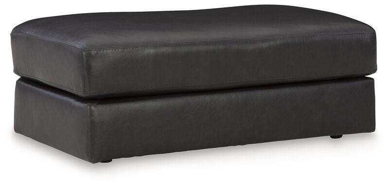Amiata Leather Ottoman image number 2