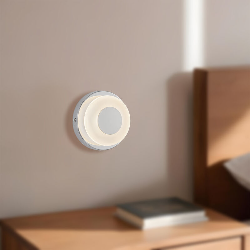 Stephord 4-in Dimmable LED Wall Sconce image number 1