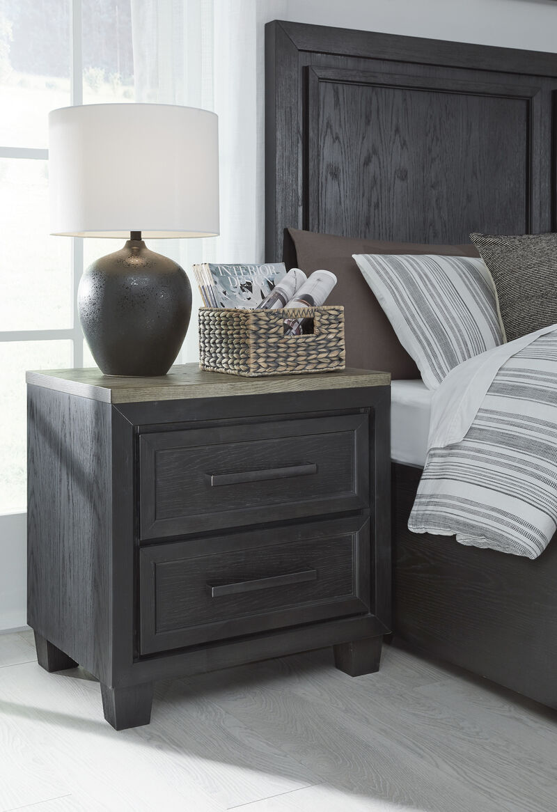 Foyland 2 Drawer Nightstand