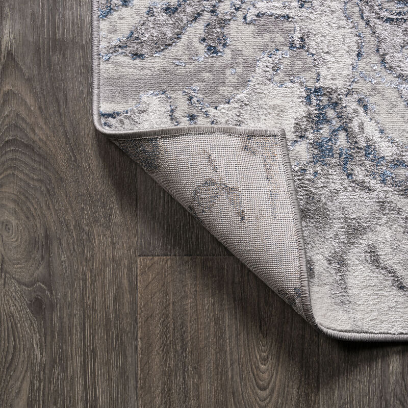 Swirl Marbled Abstract Area Rug