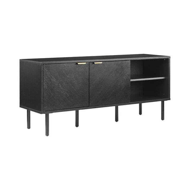 Crosley Brands Brody Record Storage Sideboard