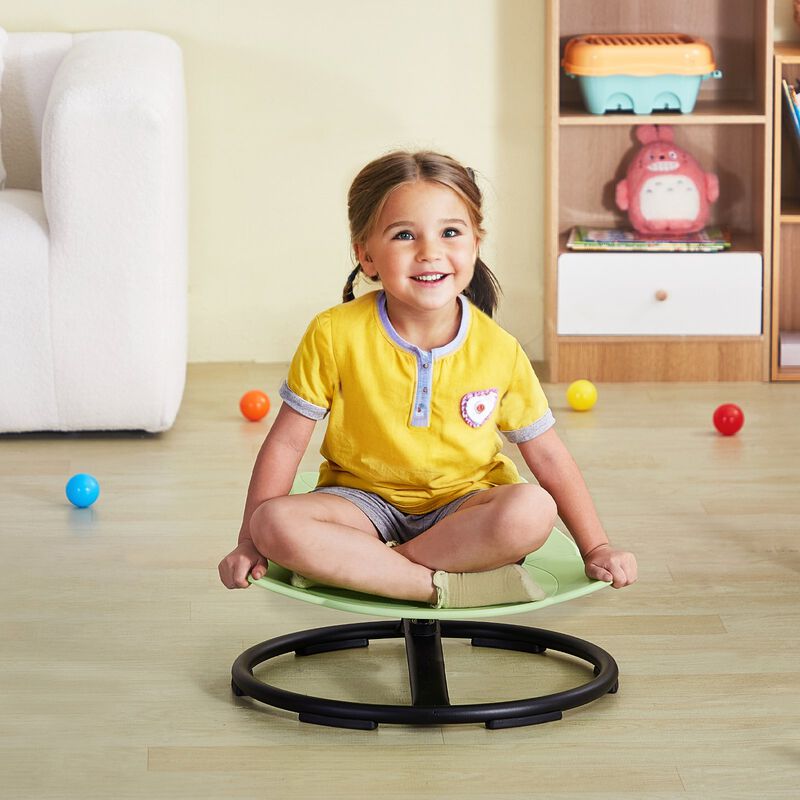 360&deg; Rotating Kids Chair Elephant Design Sensory Seat for Toddlers image number 1