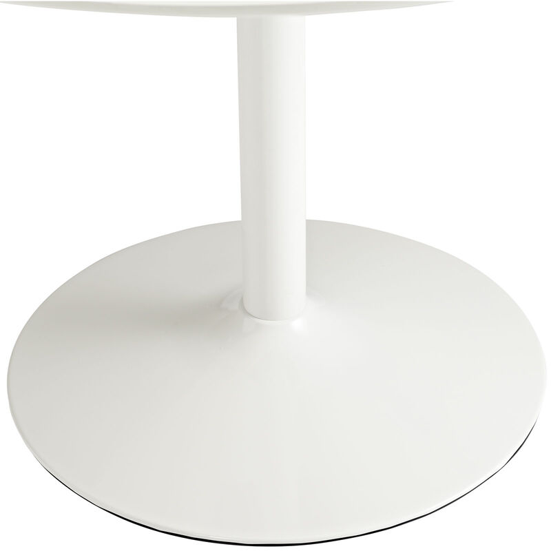 Modway - Revolve Round Wood Dining Table White