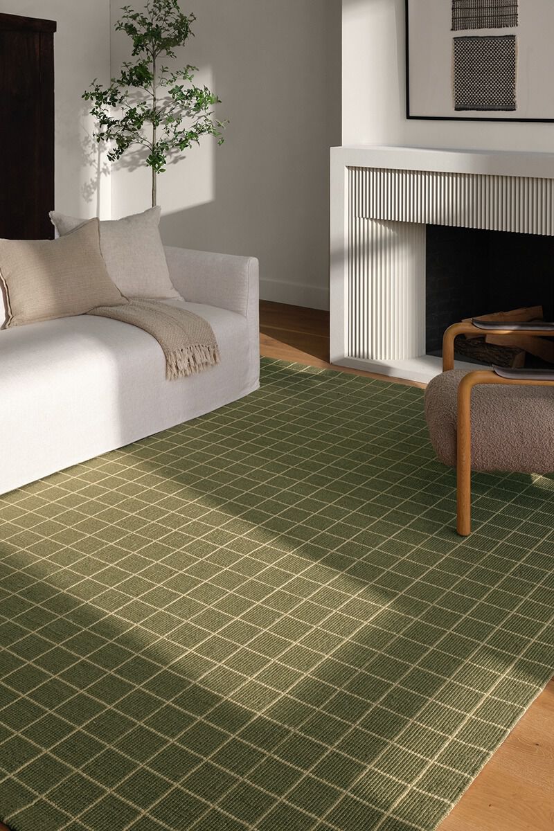 Oxford Club Olive 8'6" x 11'6" Rug by Barclay Butera x Jaipur Living image number 8