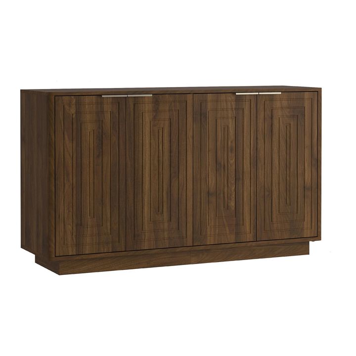 Lerdax Modern Sideboard Buffet Cabinet