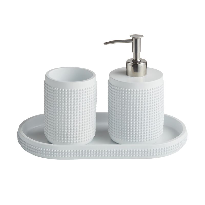 Milano 3-Piece Bathroom Accessory Set