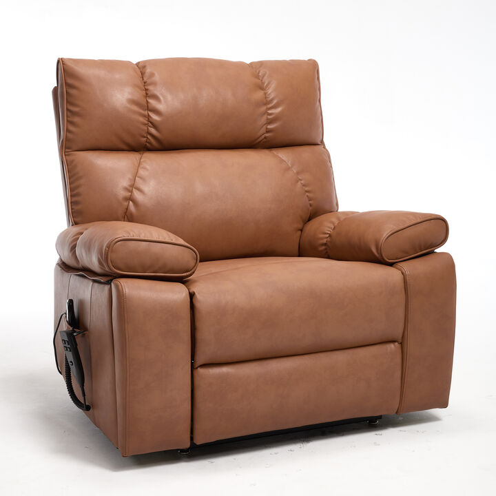 Merax Oversized Power Lift Recliner Chair with Massage & Heat