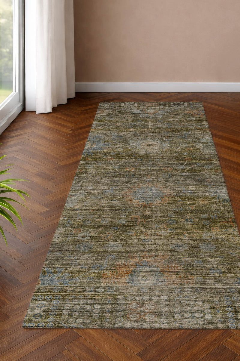 Aristo AR2 Olive 9' x 12' Rug image number 4