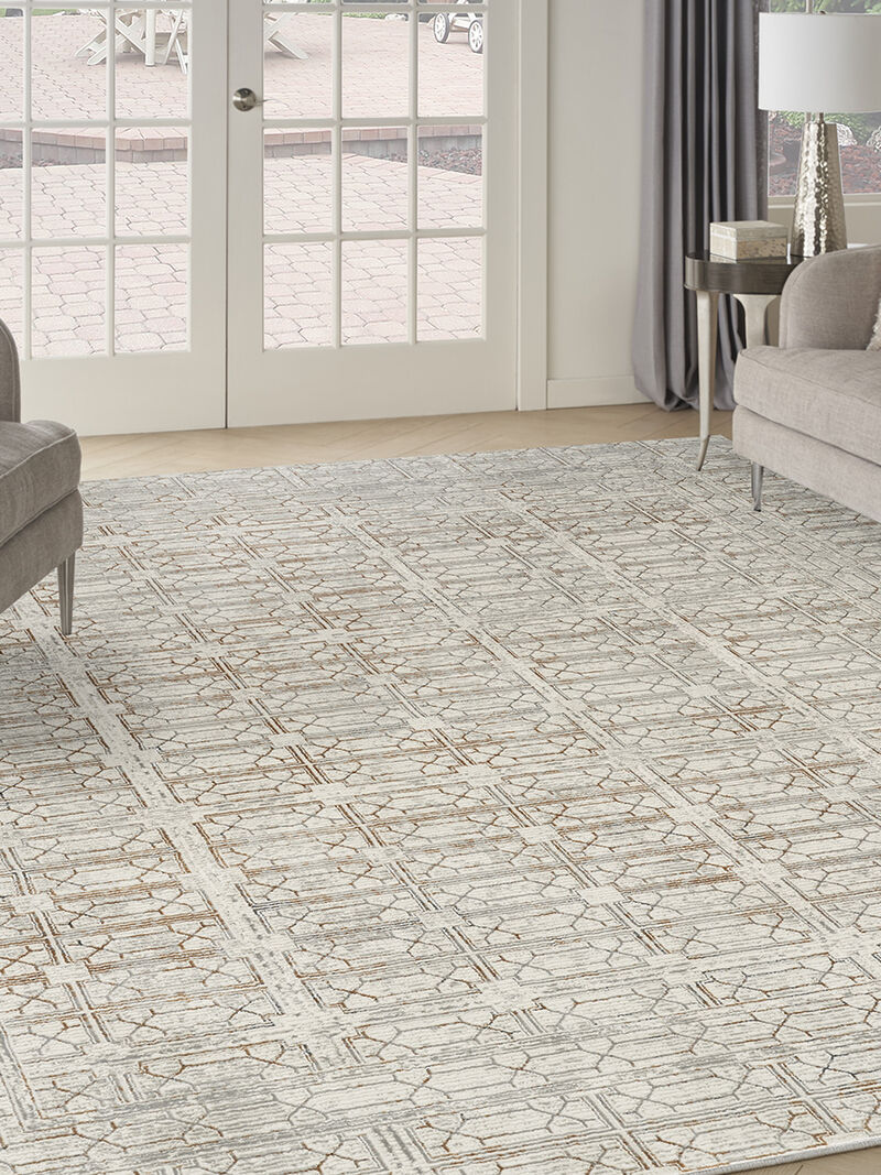 Desire DSR07 Ivory/Beige 9' x 12' Rug