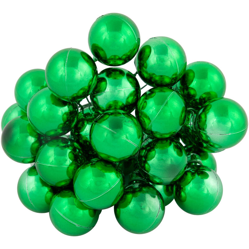 6.75" Green Shatterproof Ball Ornament Christmas Pick image number 0
