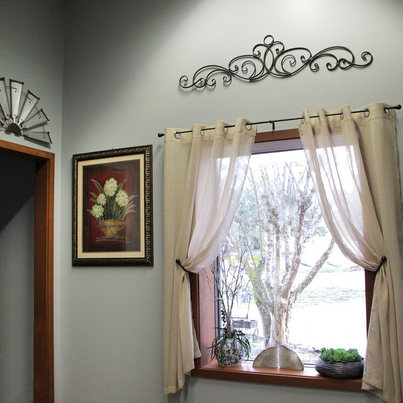 Antique Bronze Metal Elegant Scrolls Wall Pediment Set of 2 image number 7