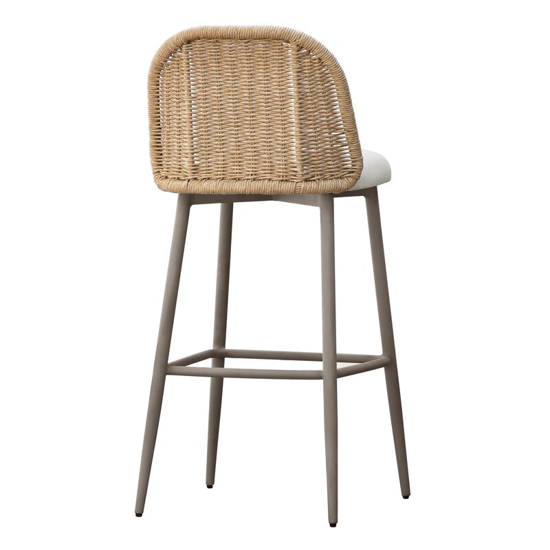 Alexa Cream Outdoor Counter Stool image number 6