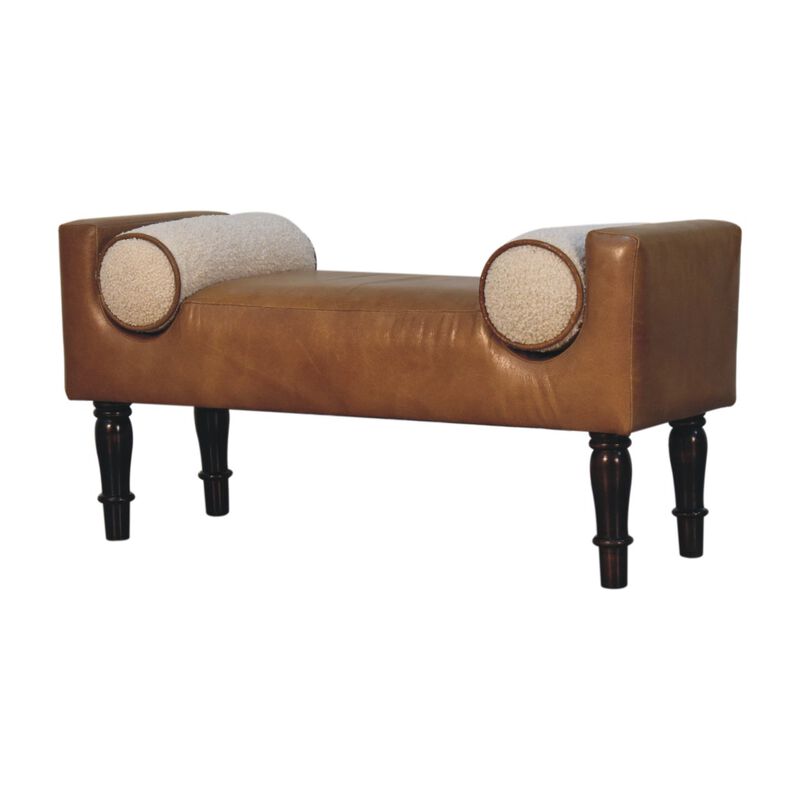 Artisan Furniture Solid Wood Chester Buffalo Bench
