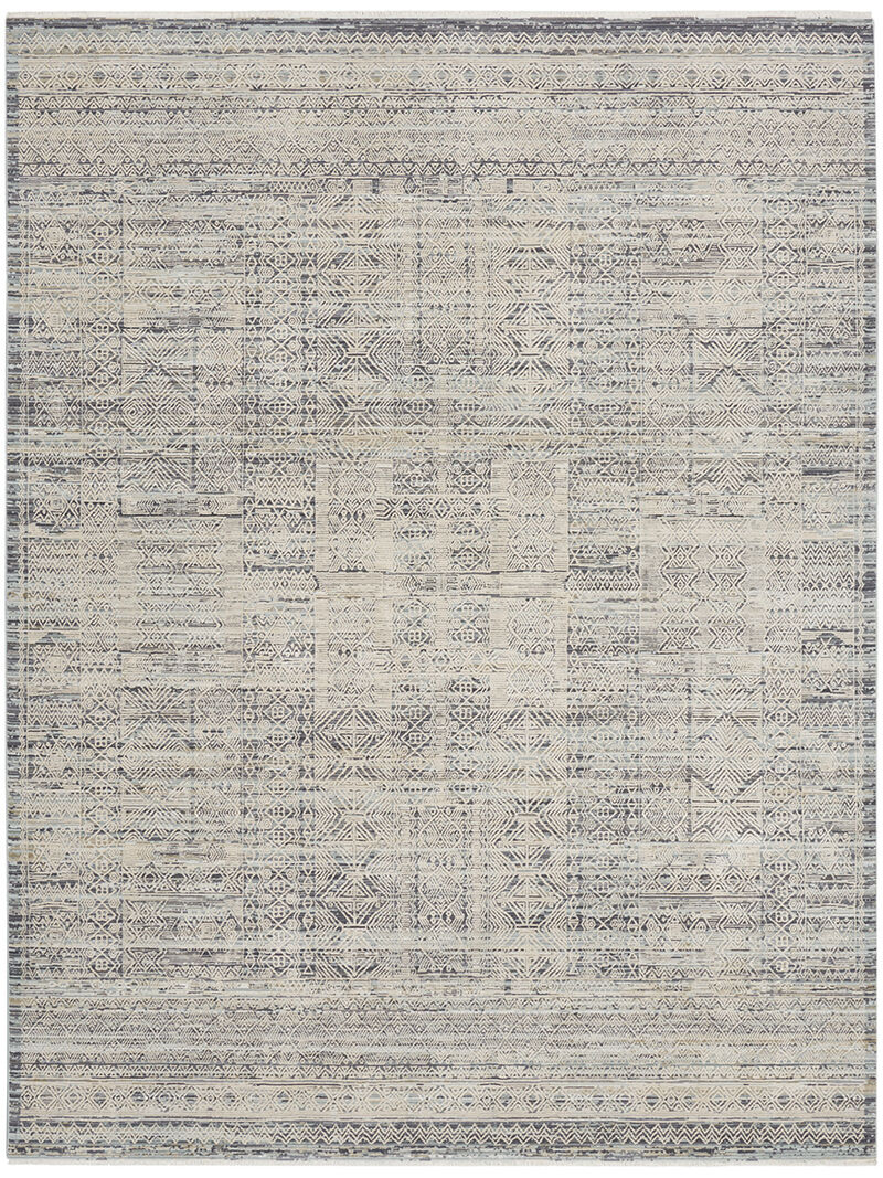 Lynx LNX06 Ivory/Blue 8'6" x 11'4" Rug
