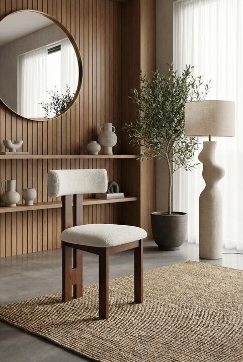 Curve Back Dining Chair-2PC
