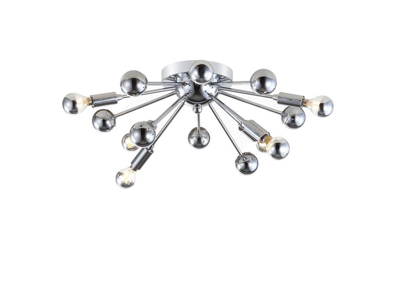 Copernicus 7-Light Metal LED Flush Mount