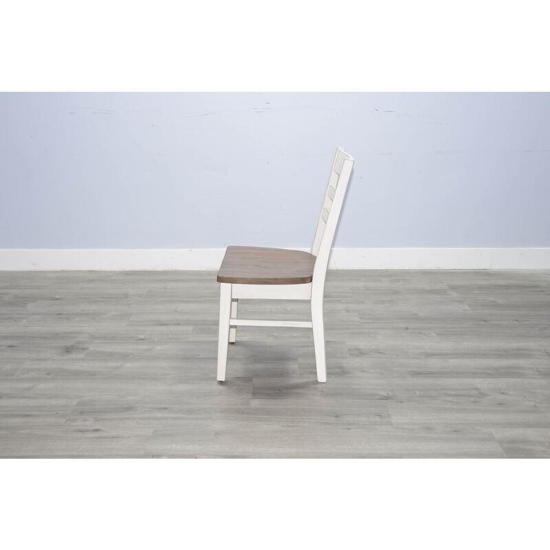Sunny Designs Ladderback Chair, Wood Seat
