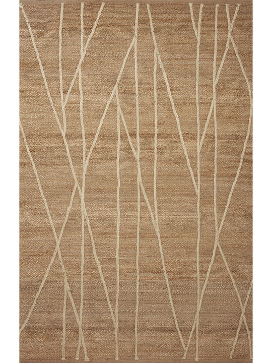 Bodhi BOD03 Natural/Ivory 3'6" x 5'6" Rug