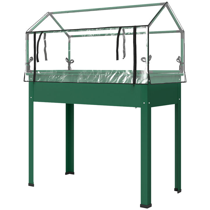 Hivvago Elevated Vegetable Planter with Drainage Hole
