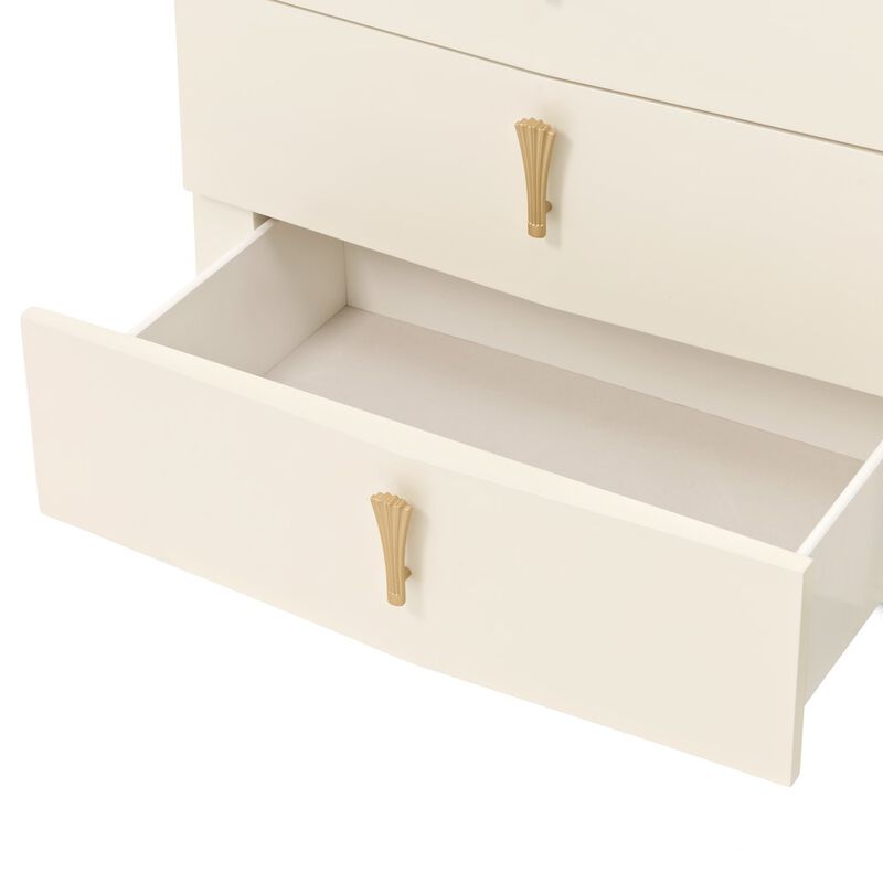 Fantosini 10-Drawer Mule Chest - Creamy Pearl image number 5