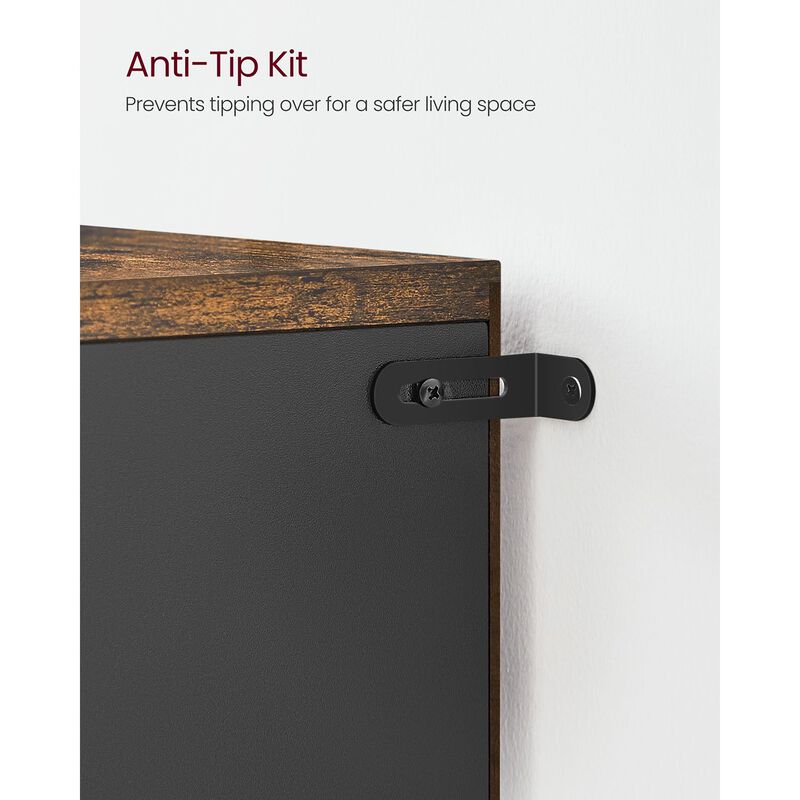 File Cabinet with 2 Drawers Sleek and Practical Office Storage Solution