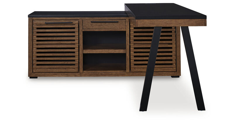 Kallari Credenza with Desk Return image number 6