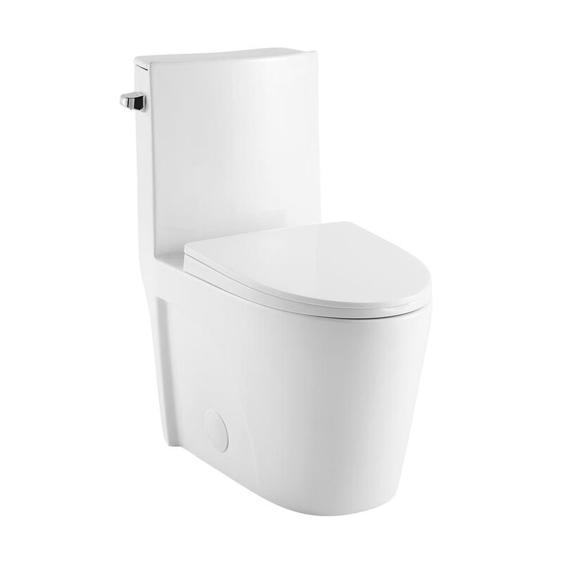 Swiss Madison St. Tropez One-Piece Elongated Toilet Side Flush 1.28 gpf. image number 0